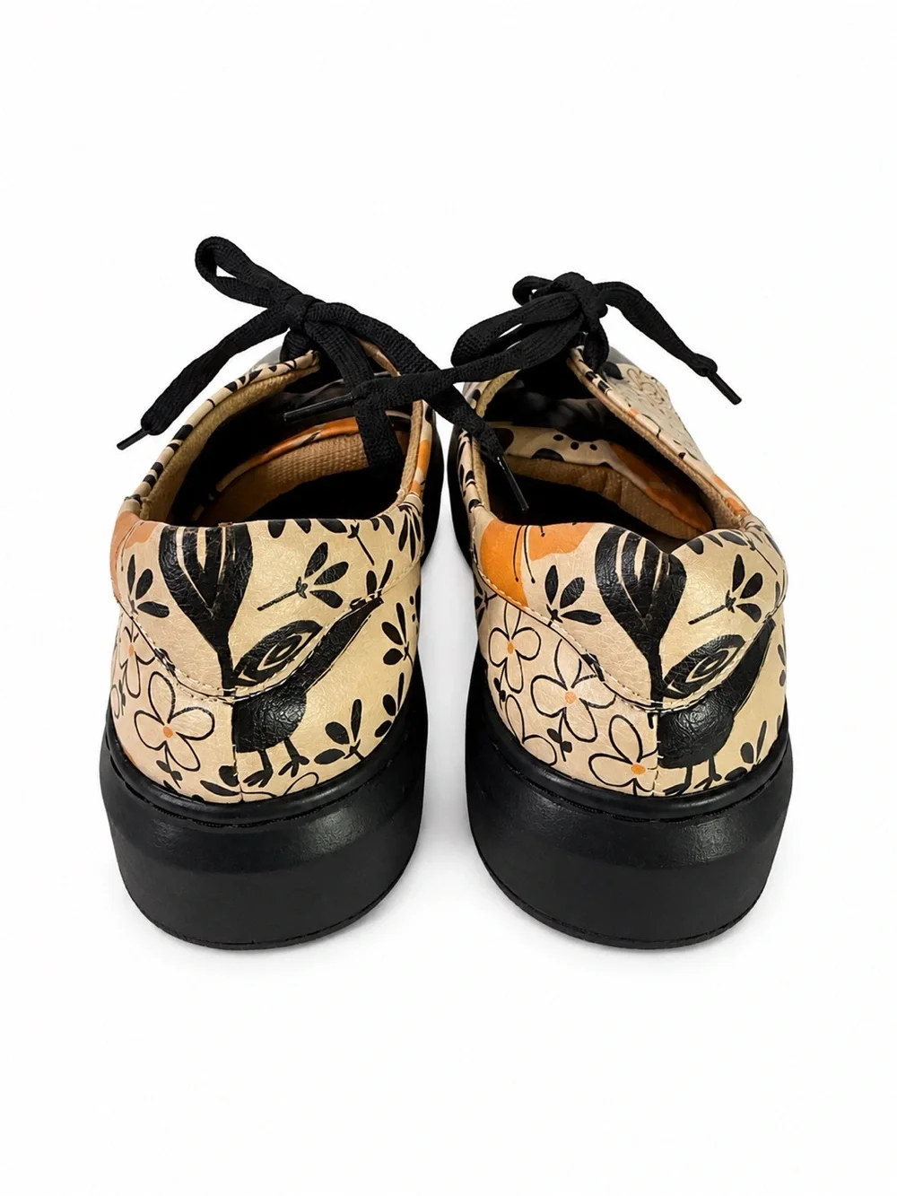 DOGO Myra Go Home Monochrome Cats Chunky Platform Vegan Sneakers Women’s Size 6